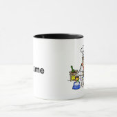 ハッピーメンズベーカー飾ーズケーキマグ マグカップ (中央)