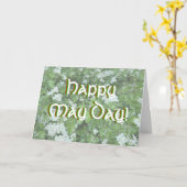 ハッピーメーデーカード カード (黄色い花)