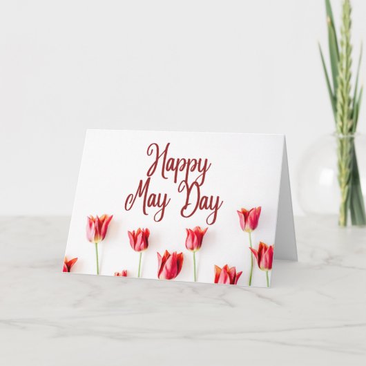 ハッピーメーデー カード (正面)