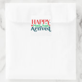 ハッピーメールがシールを受け取った スクエアシール (バッグ)