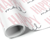 ハッピーメールの折り返し紙 ラッピングペーパー (ロールコーナー)