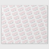 ハッピーメールの折り返し紙 ラッピングペーパー (フラット)