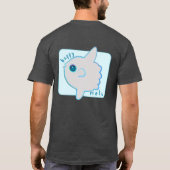 ハッピーモラモラ海サンフィッシュTシャツ Tシャツ (裏面)