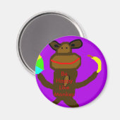 ハッピーモンキーマグネット マグネット (正面/裏面)