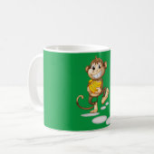 ハッピーモンキー コーヒーマグカップ (正面左)