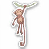 ハッピーモンキー シール (正面)