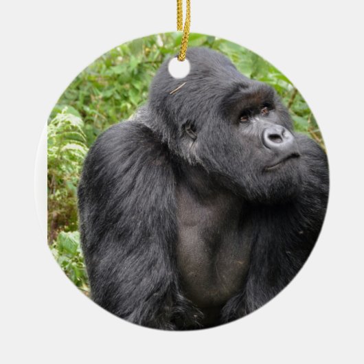 ハッピーモンキー セラミックオーナメント (正面)