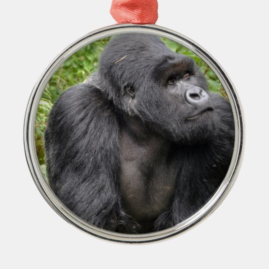 ハッピーモンキー メタルオーナメント (正面)