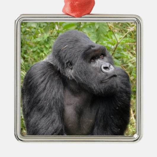 ハッピーモンキー メタルオーナメント (正面)