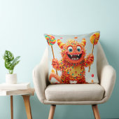 ハッピーモンスターキャンディライトデザイン クッション (椅子)
