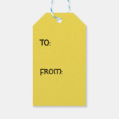 ハッピーモンスターギフトラベル ギフトタグ (裏面)