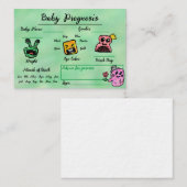 ハッピーモンスターズベビー予後カード エンクロージャーカード (正面/裏面)
