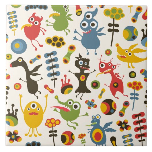 ハッピーモンスターズ タイル (正面)