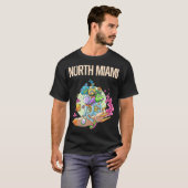 ハッピーモンスターズ – ノースマイアミ Tシャツ (正面フル)