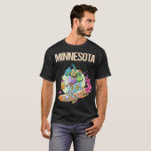 ハッピーモンスターズ – ミネソタ Tシャツ (正面フル)