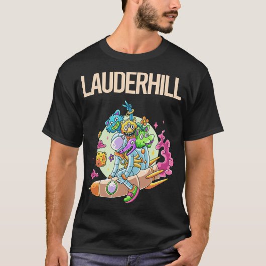 ハッピーモンスターズ – ローダーヒル Tシャツ (正面)