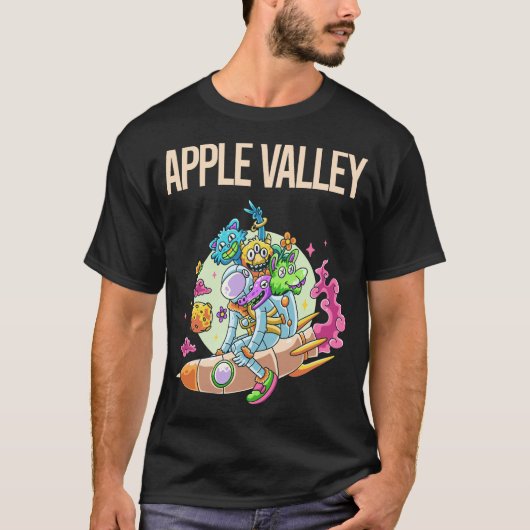 ハッピーモンスターズ – Apple Valley Tシャツ (正面)