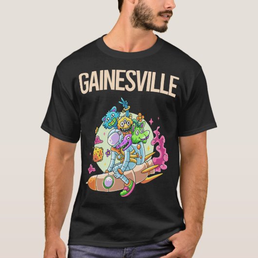 ハッピーモンスターズ – Gainesville Tシャツ (正面)