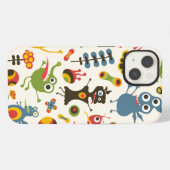 ハッピーモンスターズ iPhoneケース (裏面横)