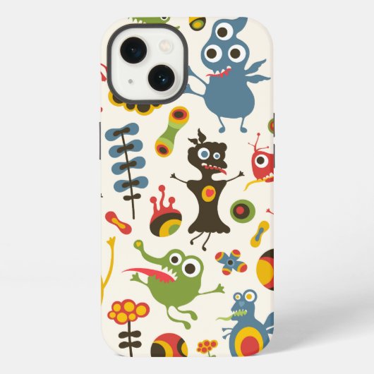 ハッピーモンスターズ iPhoneケース (裏面)