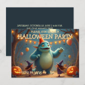 ハッピーモンスターハローウィンパーティ 子供へ (正面/裏面)