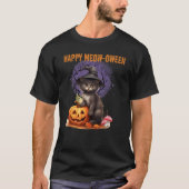 ハッピーモーウィーンハロウィンおもしろい Tシャツ (正面)