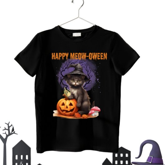 ハッピーモーウィーンハロウィンおもしろい Tシャツ