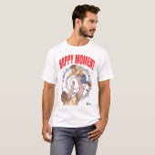ハッピーモーメントホワイト Tシャツ (正面フル)