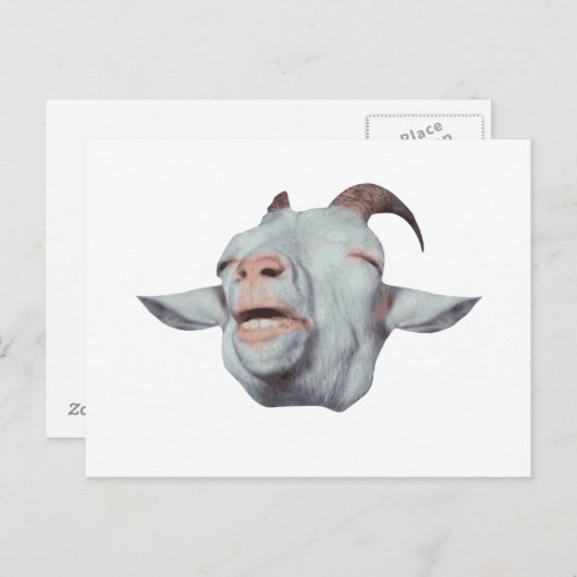 ハッピーヤギが消えた ポストカード (正面/裏面)