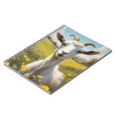 ハッピーヤギ鮮やかバターカップメドウ ノートブック (左側)