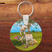 ハッピーヤギ キーホルダー (正面)