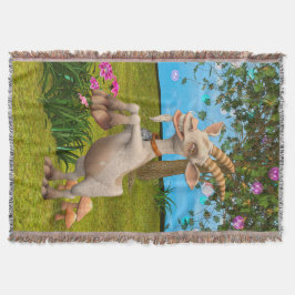 ハッピーヤギ スローブランケット