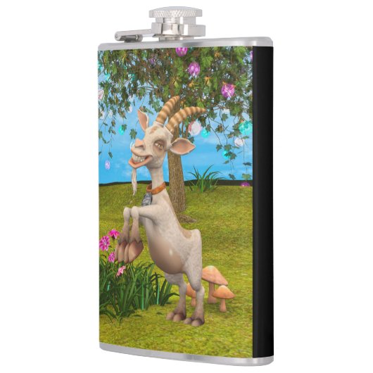 ハッピーヤギ フラスク (左)