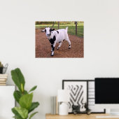 ハッピーヤギ ポスター (ホームオフィス)