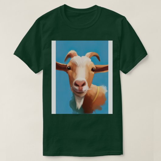 ハッピーヤギ Tシャツ (デザイン正面)