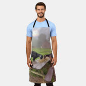 ハッピーヤット エプロン (着用した状態)