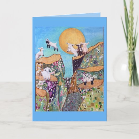 ハッピーヤート誕生日 カード (正面)