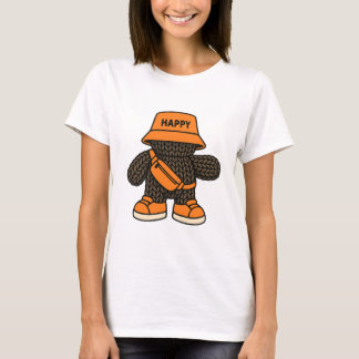 ハッピーヤーンバディ陽気キャラクター Tシャツ