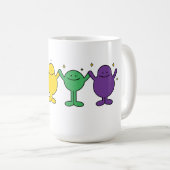 ハッピーユニティキャラクター コーヒーマグカップ (正面右)
