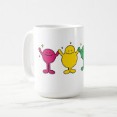 ハッピーユニティキャラクター コーヒーマグカップ (正面左)