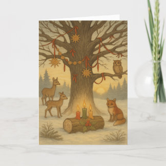 ハッピーユール（キリスト降誕祭） シーズンカード