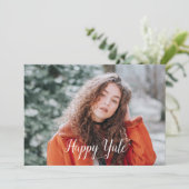 ハッピーユール（キリスト降誕祭） シーズンカード (スタンド正面)