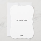 ハッピーユール（キリスト降誕祭）ヤールサザンクリスマス異教のホリデイC シーズンカード (裏面)