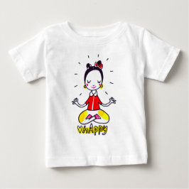 ハッピーヨガホリデースーツ ベビーTシャツ