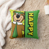 ハッピーヨギベア クッション (ブランケット)