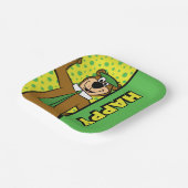 ハッピーヨギベア ペーパープレート (傾斜あり)