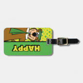 ハッピーヨギベア ラゲッジタグ (正面横)