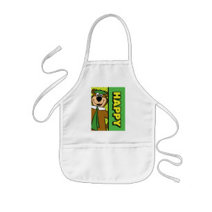 ハッピーヨギベア 子供用エプロン
