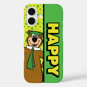 ハッピーヨギベア iPhone 16ケース