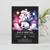 ハッピーライお洒落オン誕生日 招待状 (スタンド正面)